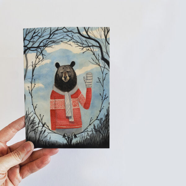 Bear Waving
