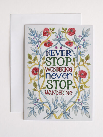 Never Stop Card